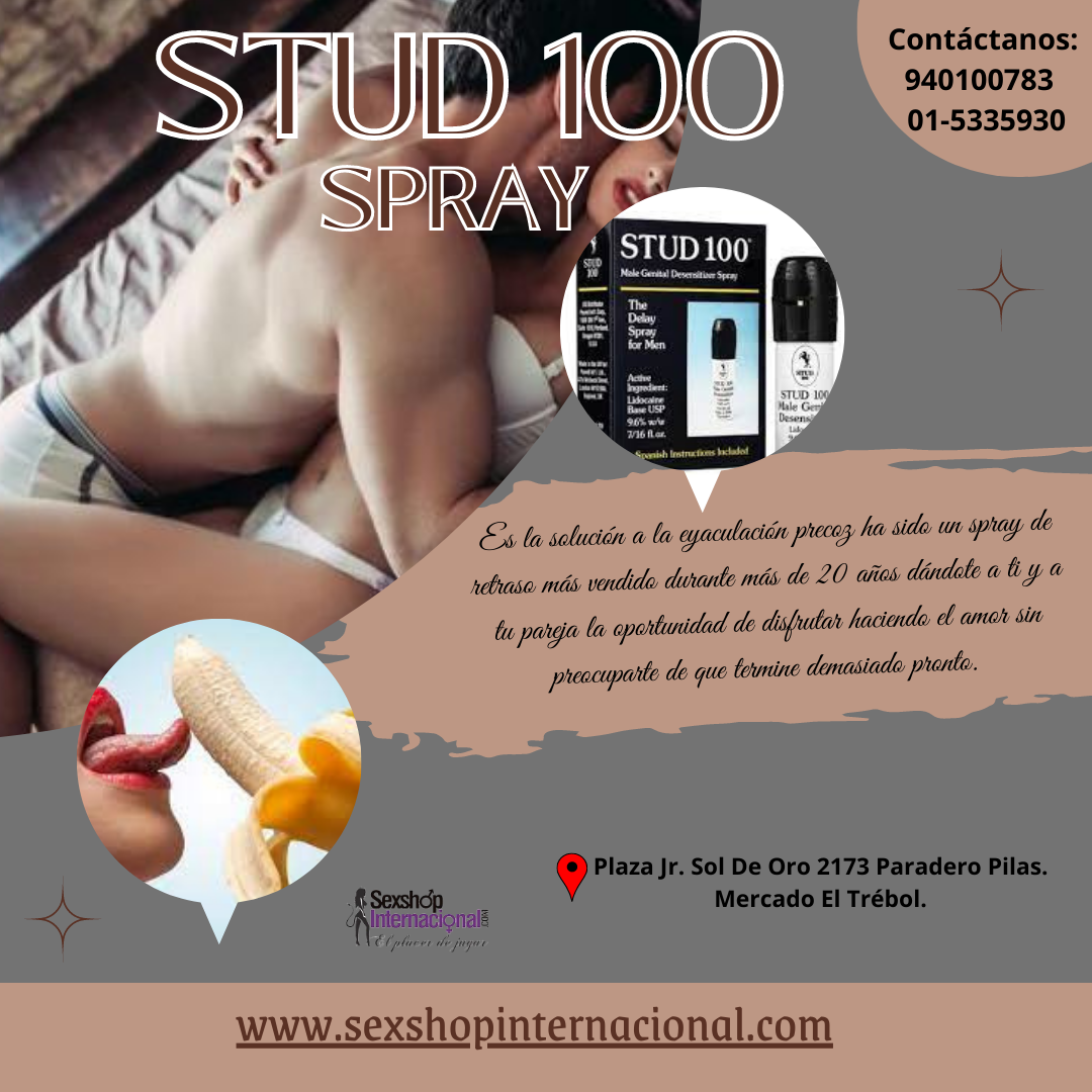 STUD 100 RETARDANTE SEXSHOP LOS OLIVOS 